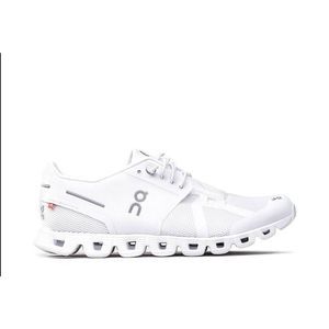 On Running Cloud 5 All White men  Size 10.5 New, box as is. Original box no top